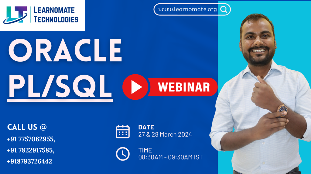 PL, SQL Webinar Program