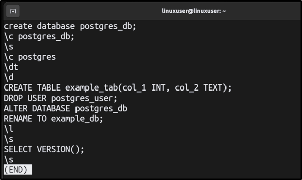 PostgreSQL: Basic psql Commands - Learnomate Technologies