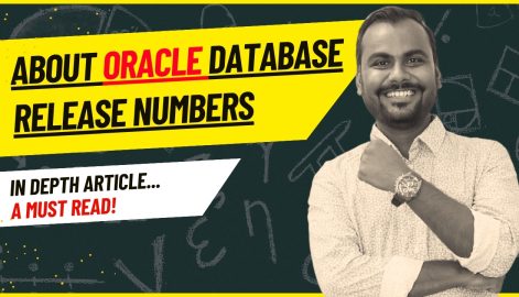 About Oracle Database Release Numbers