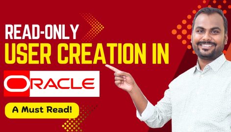 Read-only user Creation in Oracle