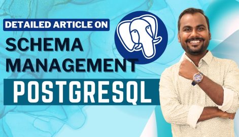 Schema management in Postgresql