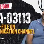 Oracle DBA troubleshooting ORA-03113 End-of-File on Communication Channel error