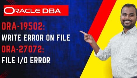 Oracle DBA