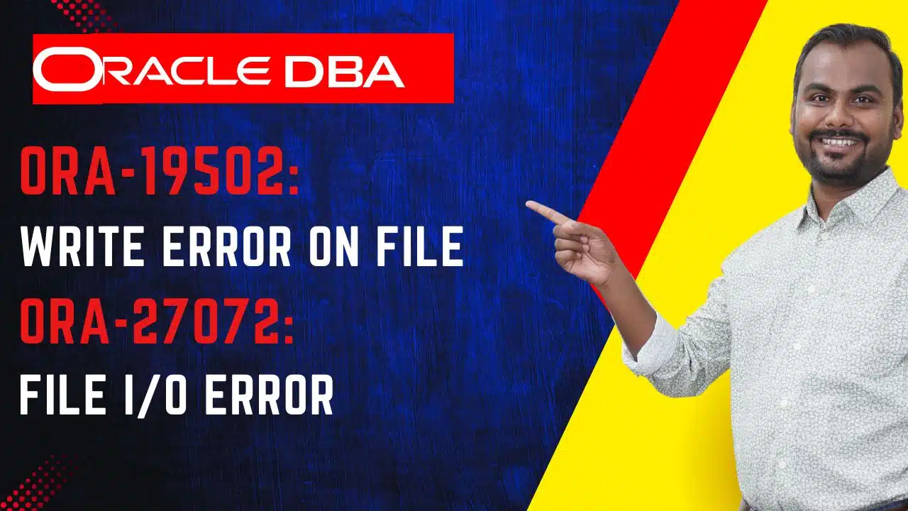 Oracle DBA