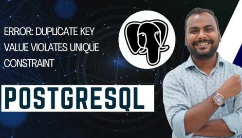 PostgreSQL duplicate key value violates unique constraint
