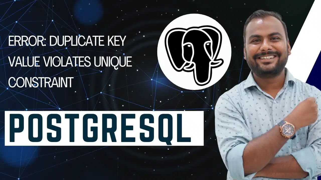 PostgreSQL duplicate key value violates unique constraint