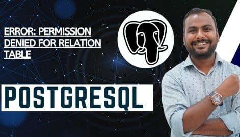 PostgreSQL permission denied for relation