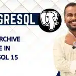enable archive log mode in PostgreSQL 15