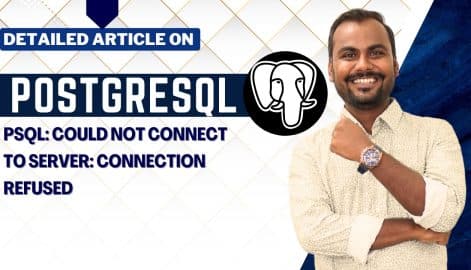 PostgreSQL connection refused