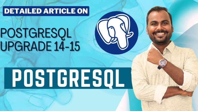 PostgreSQL pg_upgrade Command