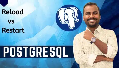 PostgreSQL reload vs restart