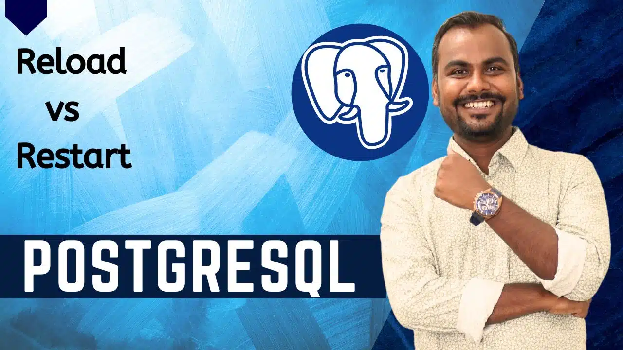 PostgreSQL reload vs restart