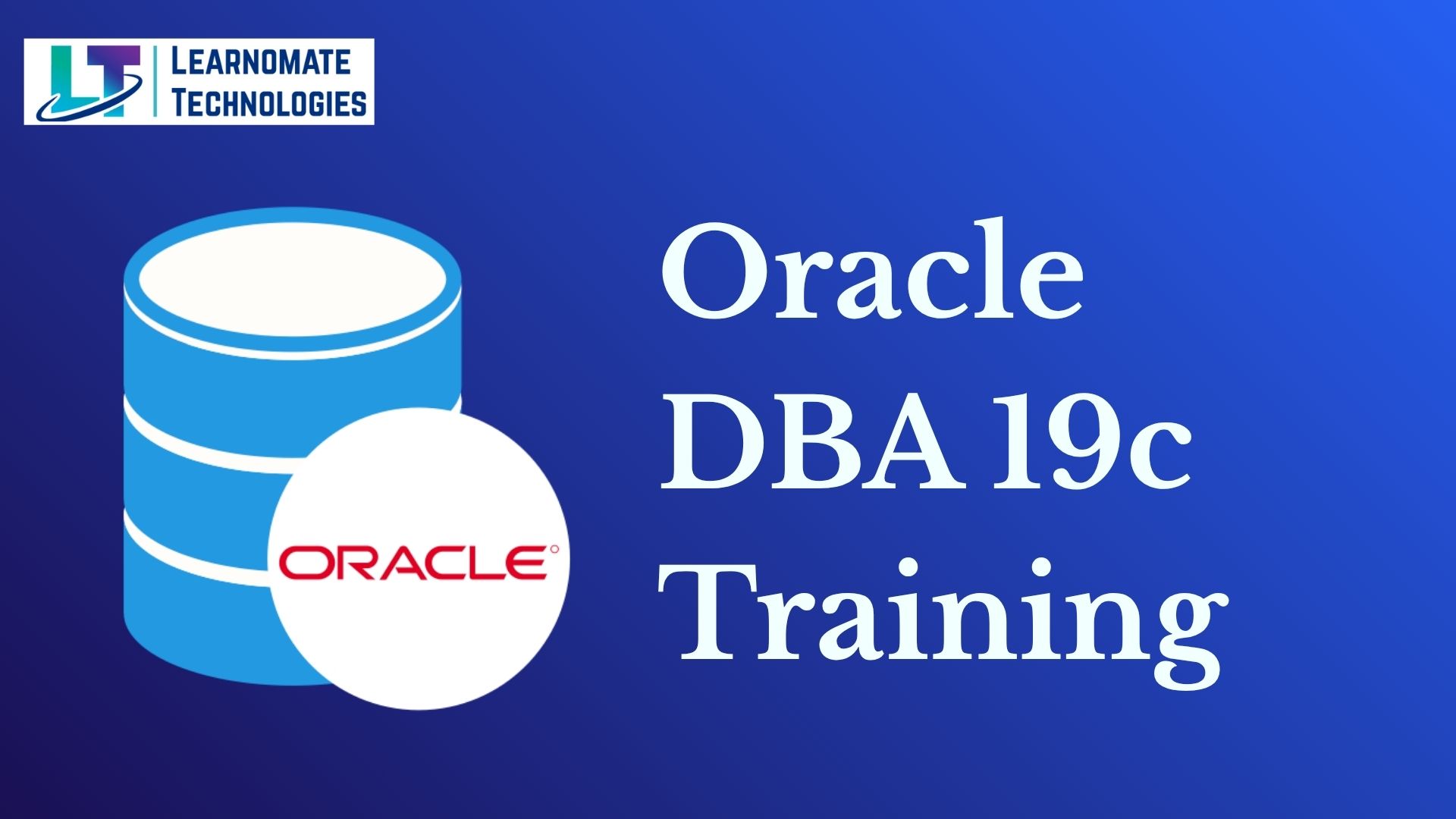 Oracle DBA 19c Training