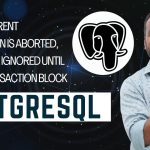 PostgreSQL current transaction is aborted
