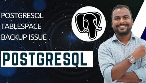 PostgreSQL tablespace backup