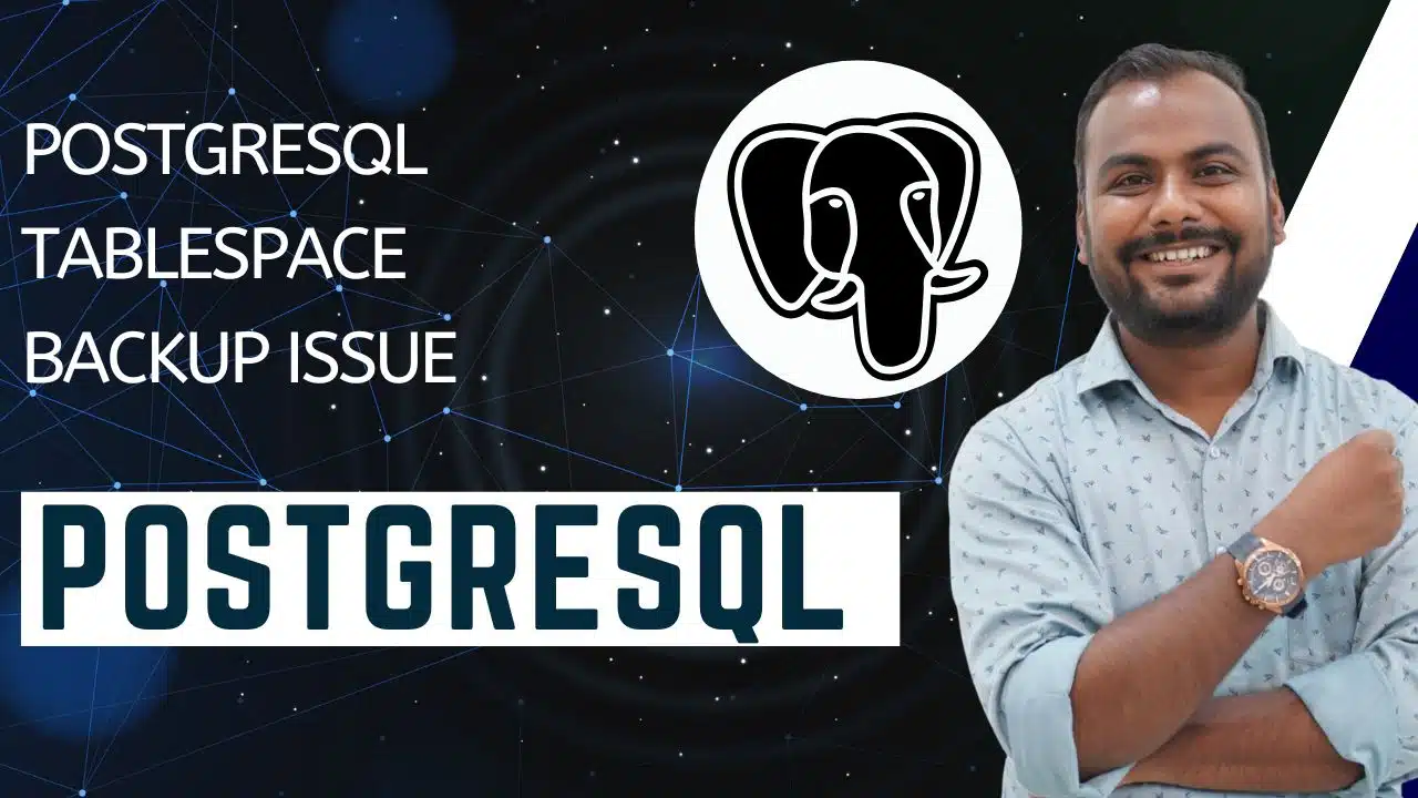 PostgreSQL tablespace backup