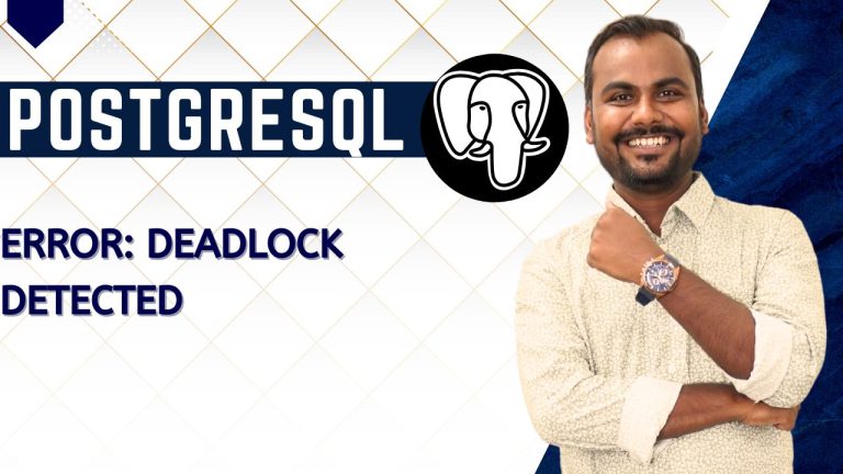 PostgreSQL deadlock detected