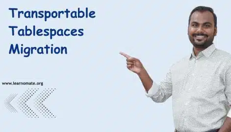 Transportable Tablespaces Migration,oracle dba