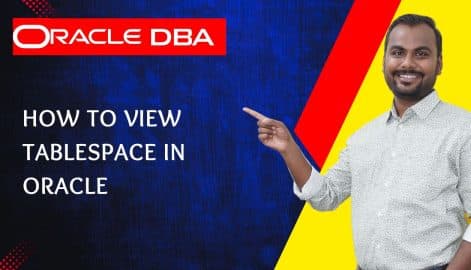 Tablespace in Oracle,ORACLE DBA