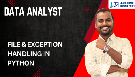 exception handling in python ,file handling exceptions in python